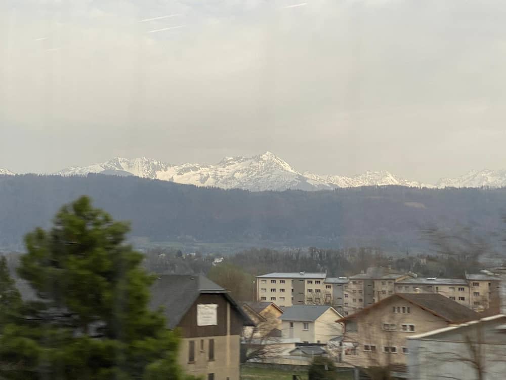 vista dal treno torino parigi