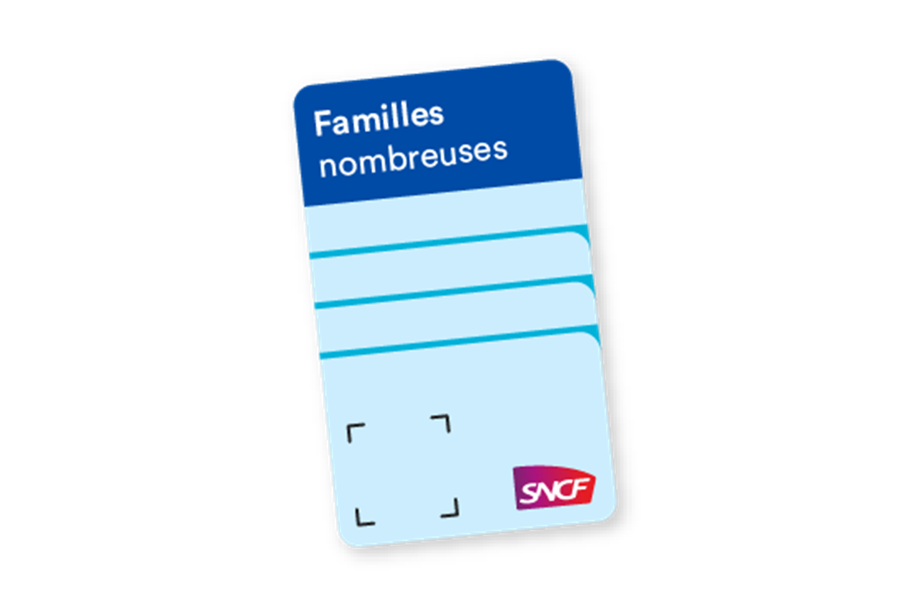 Carte Avantage Famille SNCF - Carte Enfant+ | Promotions | Trainline