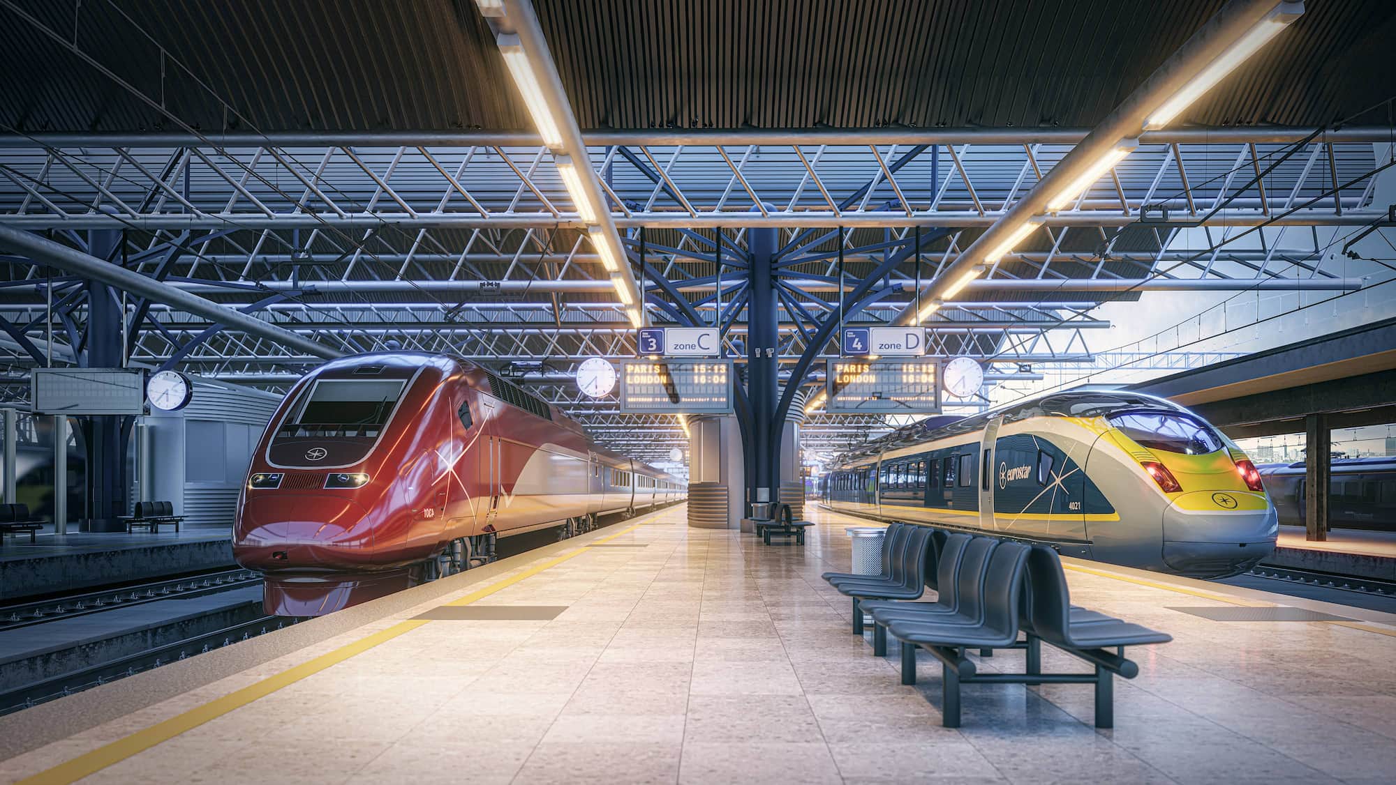 Train Paris Amsterdam Eurostar (ex-Thalys) | Billets dès 35 € pas chers |  Trainline