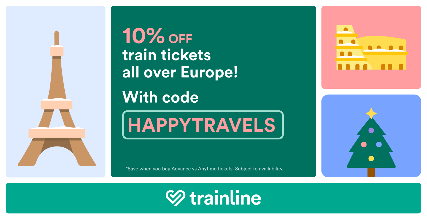 10% Off Trains in Europe | Buy European Train Tickets Online | Trainline