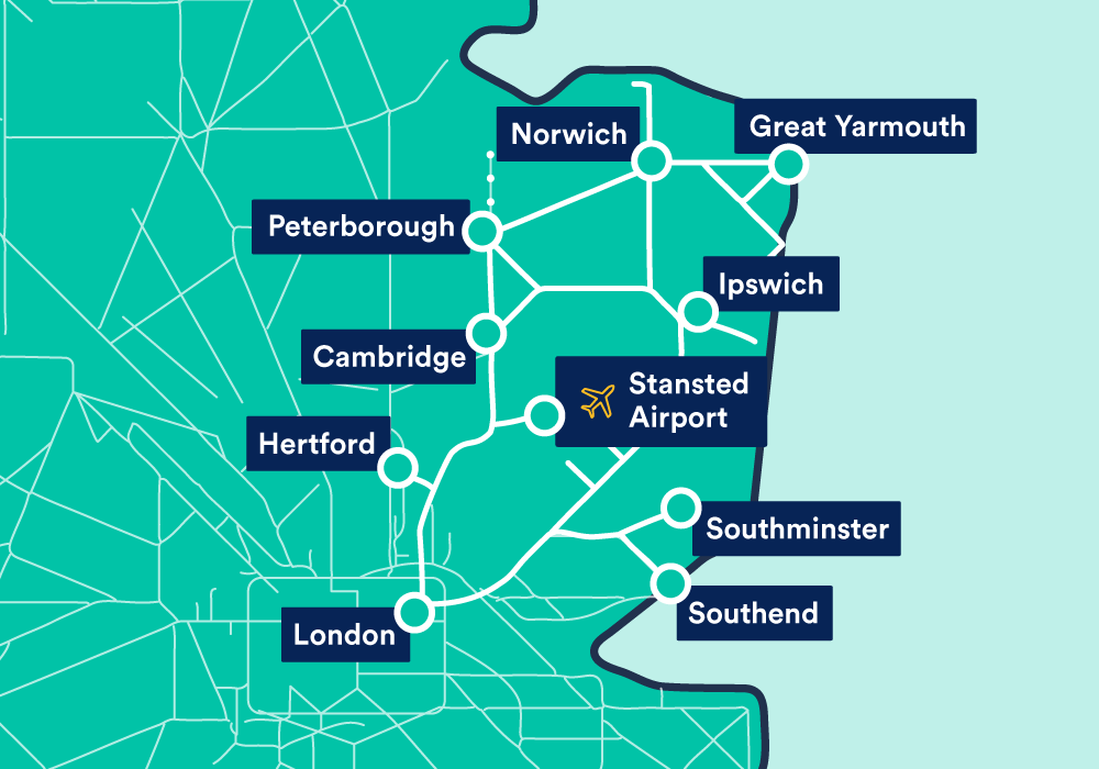 Greater Anglia Train Tickets | Routes, Destinations & FAQs | Trainline