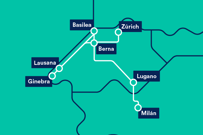 SBB | Horarios y billetes baratos | Tren Suiza | Trainline
