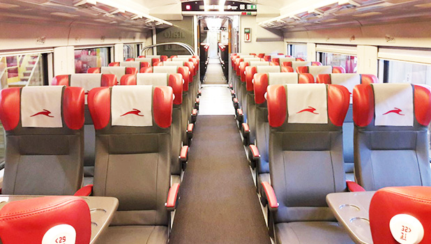 Classi Italo treno: ambienti | Carrozze Italo | Trainline